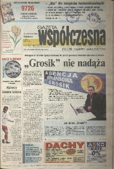 Gazeta Wsp&oacute;łczesna 2004, nr 202