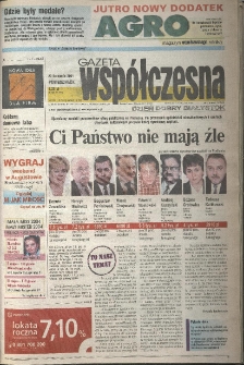 Gazeta Wsp&oacute;łczesna 2004, nr 227
