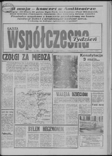 Gazeta Wsp&oacute;łczesna 1992, nr 84