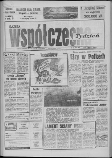 Gazeta Wsp&oacute;łczesna 1992, nr 167