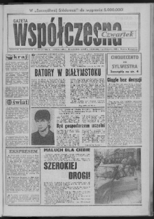 Gazeta Wsp&oacute;łczesna 1992, nr 191