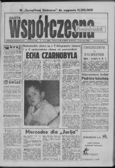 Gazeta Wsp&oacute;łczesna 1992, nr 222