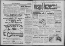 Gazeta Wsp&oacute;łczesna 1992, nr 242