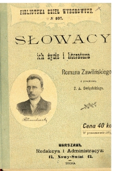 Słowacy : ich życie i literatura