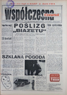 Gazeta Wsp&oacute;łczesna 1993, nr 4