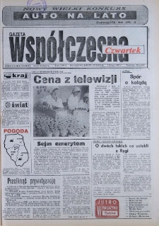 Gazeta Wsp&oacute;łczesna 1993, nr 24