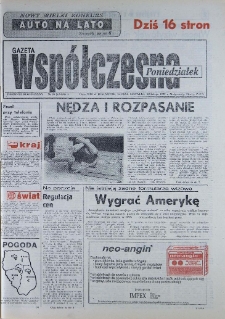 Gazeta Współczesna 1993, nr 36