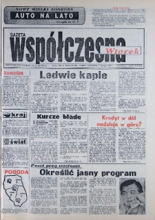 Gazeta Wsp&oacute;łczesna 1993, nr 37