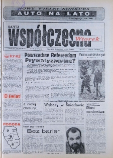 Gazeta Wsp&oacute;łczesna 1993, nr 57