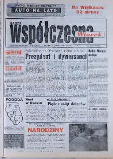 Gazeta Współczesna 1993, nr 67