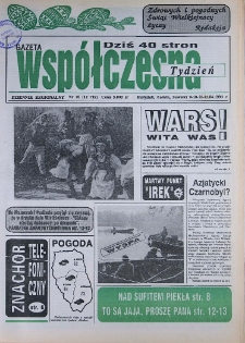 Gazeta Wsp&oacute;łczesna 1993, nr 70