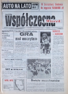 Gazeta Współczesna 1993, nr 105