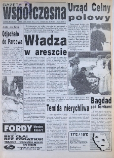Gazeta Wsp&oacute;łczesna 1993, nr 122