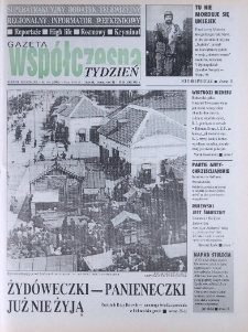 Gazeta Wsp&oacute;łczesna 1993, nr 156