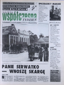 Gazeta Wsp&oacute;łczesna 1993, nr 161