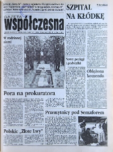 Gazeta Wsp&oacute;łczesna 1993, nr 177