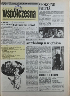 Gazeta Wsp&oacute;łczesna 1993, nr 249