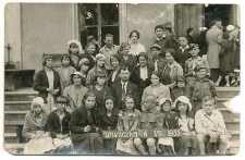 Wycieczka uczniów i absolwentów do Krakowa i Zakopanego : Wieliczka 6 VII 1935 rok