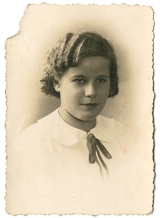 Zdjęcie dziewczyny. Lata 30.