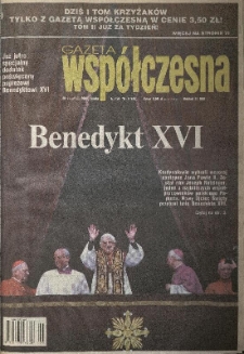 Gazeta Wsp&oacute;łczesna 2005, nr 76