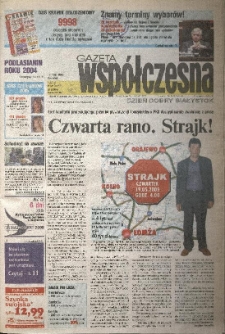 Gazeta Wsp&oacute;łczesna 2005, nr 96