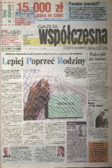 Gazeta Wsp&oacute;łczesna 2005, nr 113
