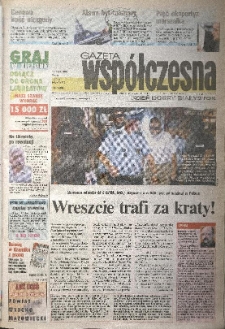 Gazeta Wsp&oacute;łczesna 2005, nr 134