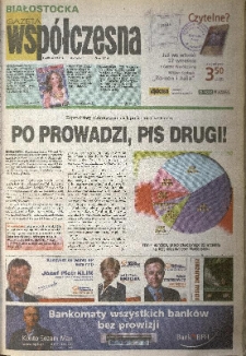 Gazeta Wsp&oacute;łczesna 2005, nr 185