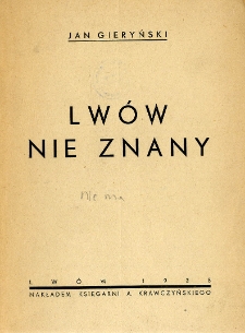 Lwów nie znany