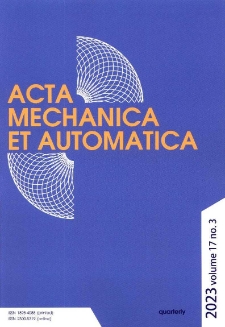 Acta Mechanica et Automatica. Vol. 17, no 3
