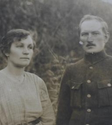 Pracownik Warsztatów Drogowo Mostowych Wasilko z żoną