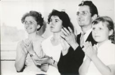 D.Kr&oacute;l, B.Puciłowska-Nazarko, J&oacute;zef Zibert - nauczyciele w Szkole Muzycznej w Białymstoku