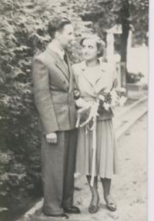 Koleżanka Janiny Kozłowskiej z mężem