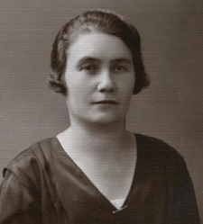 Józefa Dydyk z domu Mucha, siostra Heleny Muchy