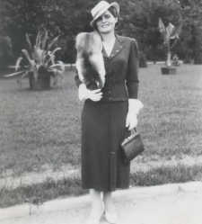 Białystok - kobieta na Plantach