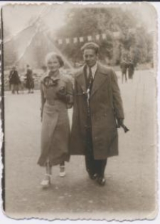 Regina Żmijewska na Plantach