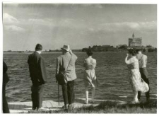 Widok na klasztor nad Wigrami