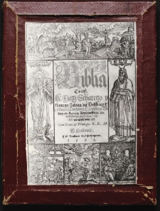 Biblia to iest. Kxięgi Stharego y Nowego Zakonu na polski iezyk z pilnością według łacińskiey Bibliey od Kościoła Krześciańskiego powszechnego przyjęty nowo wyłożona [...].