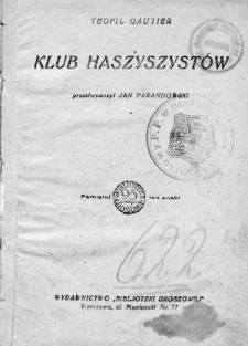 Klub haszyszyst&oacute;w