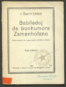 Babiladoj de bonhumora Zamenhofano