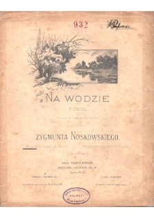 Na wodzie. Głos, fortepian