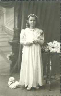 Zdjęcie z I Komunii Świętej, Białystok, lata 20-30. XX wieku