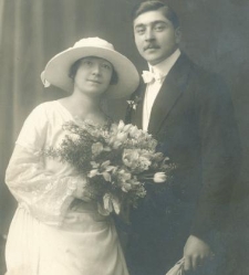 Zdjęcie ślubne, lata 20. XX w.