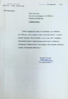 Decyzja o rozwiązaniu stosunku służbowego w związku z przejściem na emeryturę