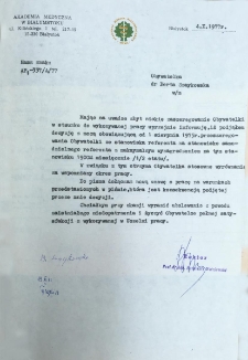 Decyzja o awansie służbowym i podwyżce uposażenia