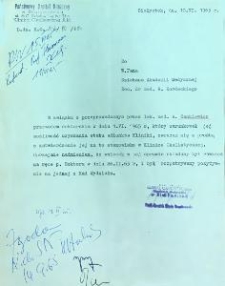 Wniosek o awans na stanowisko adiunkta