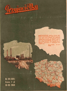Przyjaci&oacute;łka 1959 nr 29