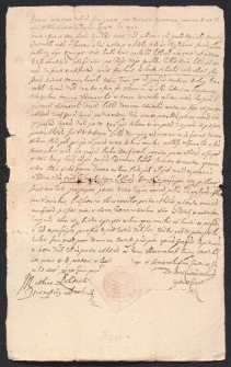 Relacja woźnego o złożeniu pozwu Barbary Moniaczkowskiej z Lendu