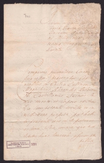 Aleksander i Elżbieta Radziszewscy potwierdzają Akt Sądu Grodzkiego Bieckiego