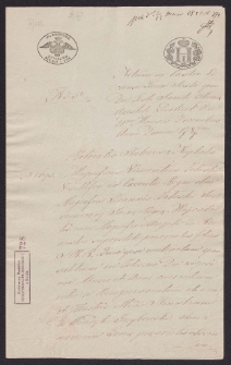 Umocnienie umowy przedślubnej z 21.XII.1787r. Wincentego Załuskiego chorążego wojsk kor. s. Jana, podkomorzego król. i Angeli z Rzewuskich ze Stanisławem z Windyk Grzybowskim